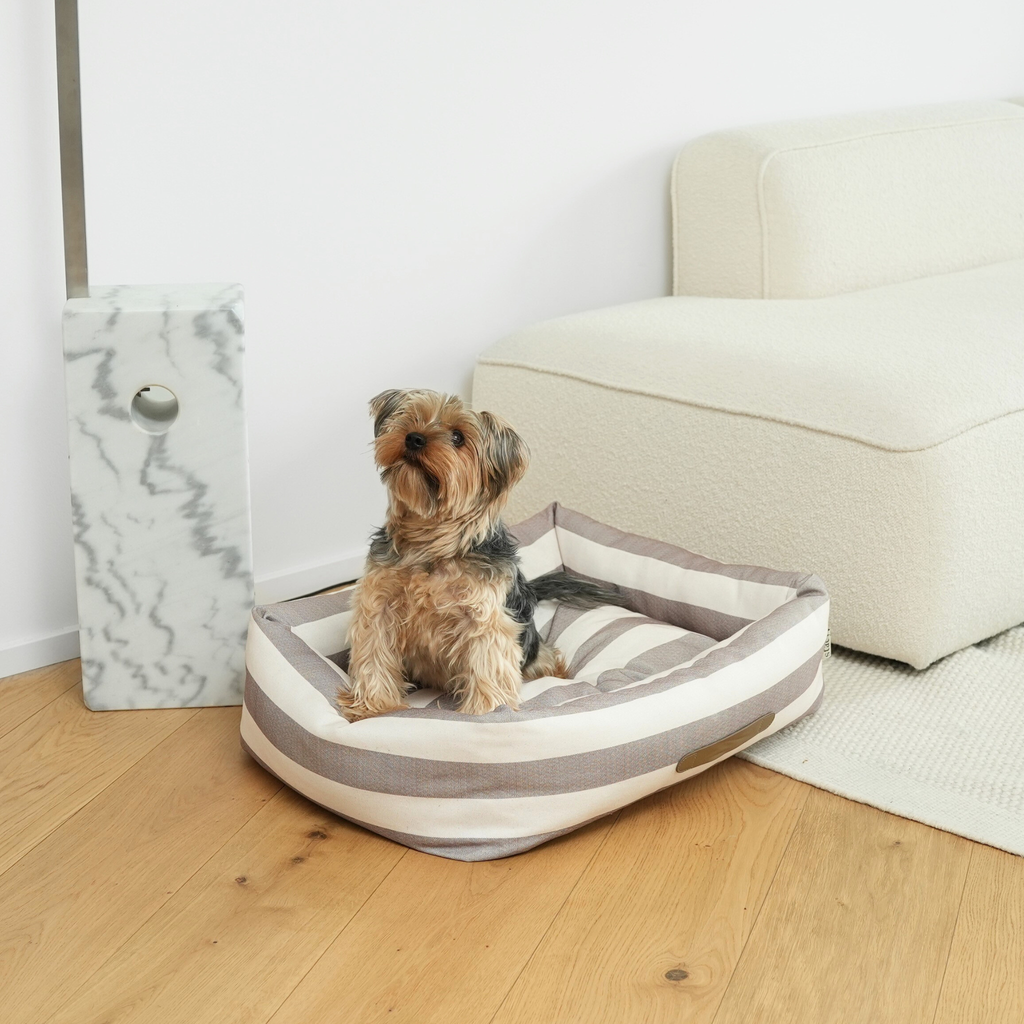 Hundebett Alba | Gestreift: Klein