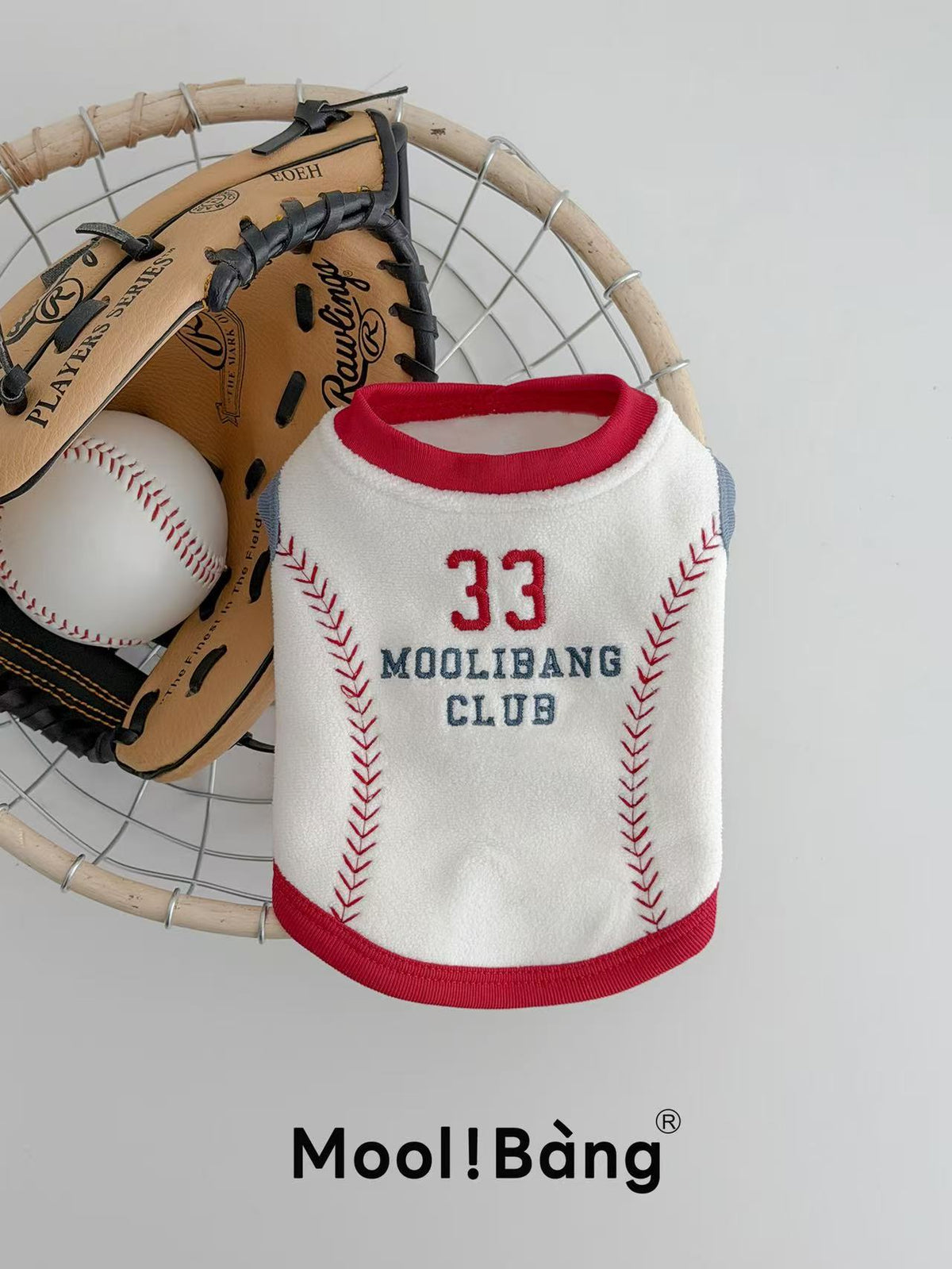 "Baseball Diary" Dog Jumper