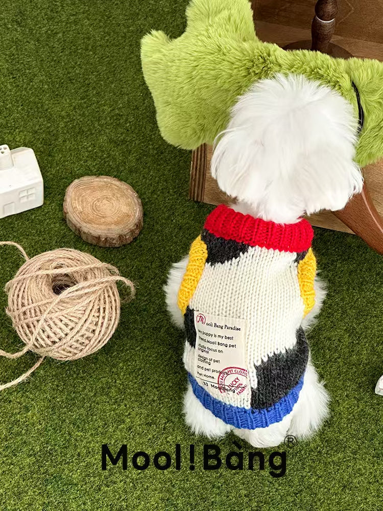 "Winter Pasture" Dog Jumper