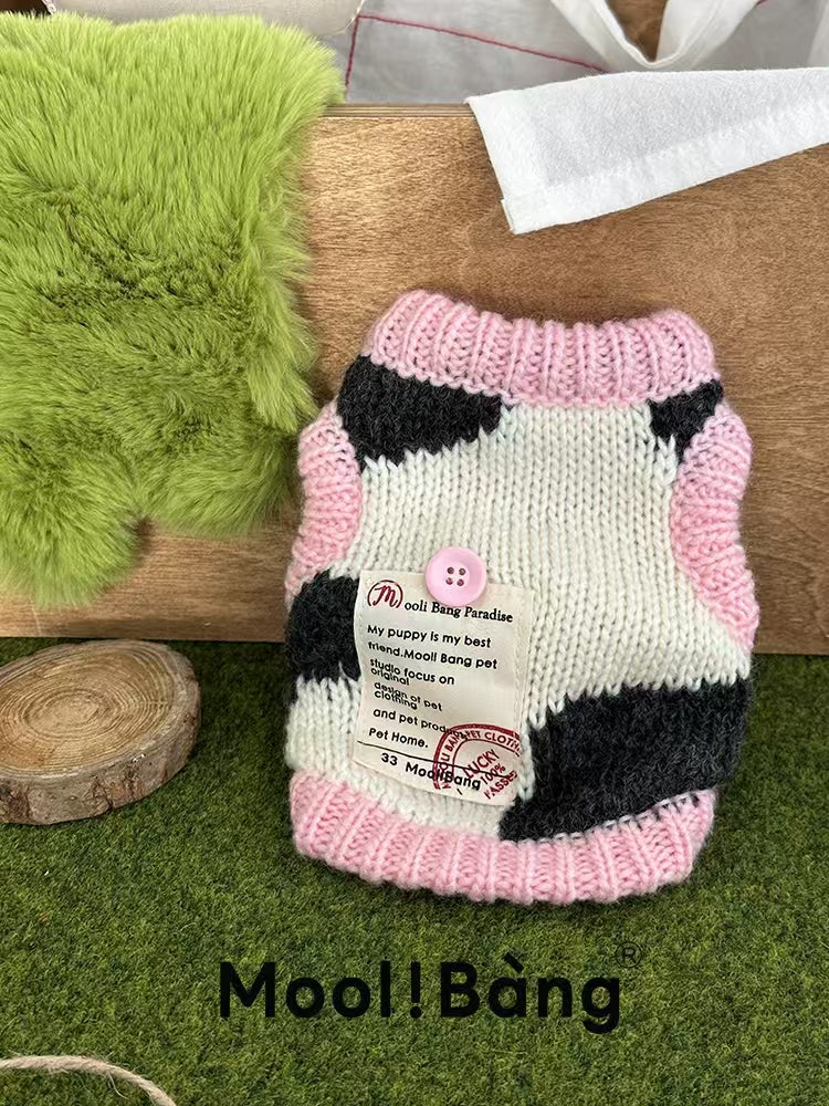 "Winter Pasture" Dog Jumper