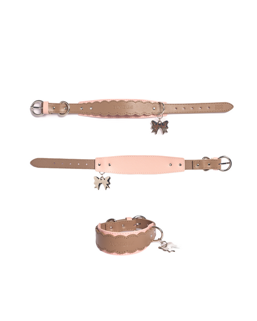 Collare in pelle Mayfair Scalloped – Zumizumi