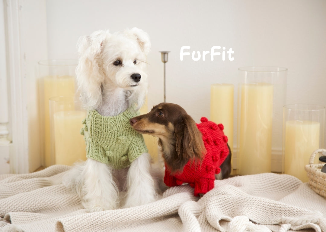 "Soft Wool Handmade" Dog Sweater