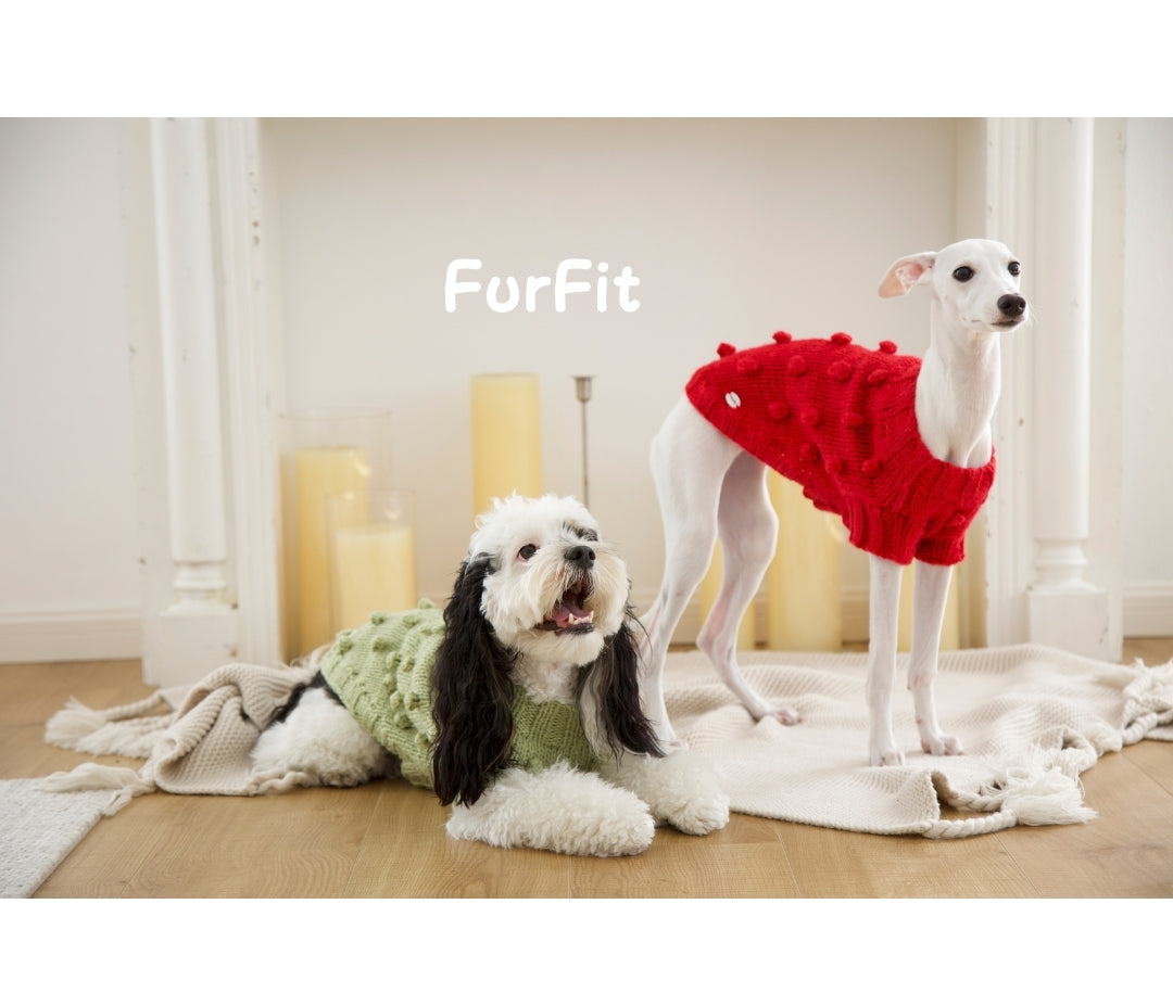 "Soft Wool Handmade" Dog Sweater