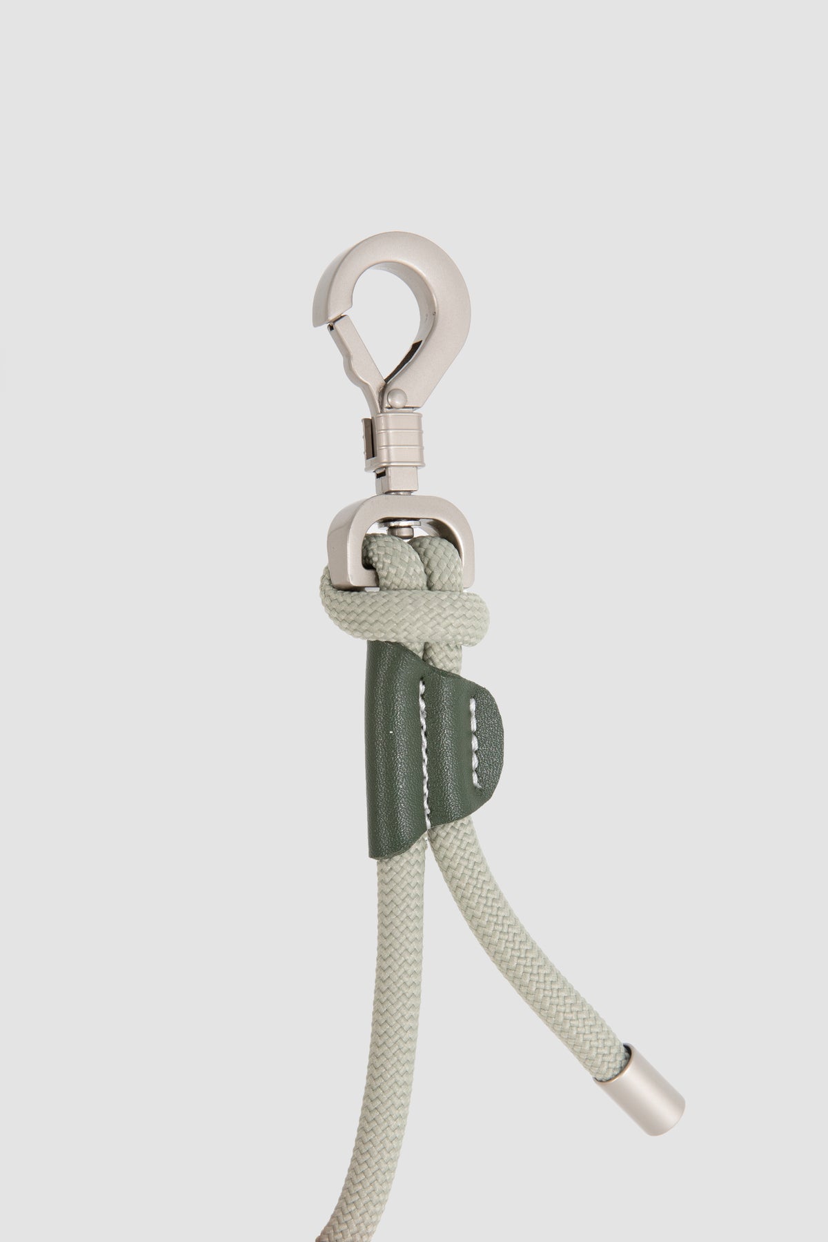 Rope Leash with Leather Details