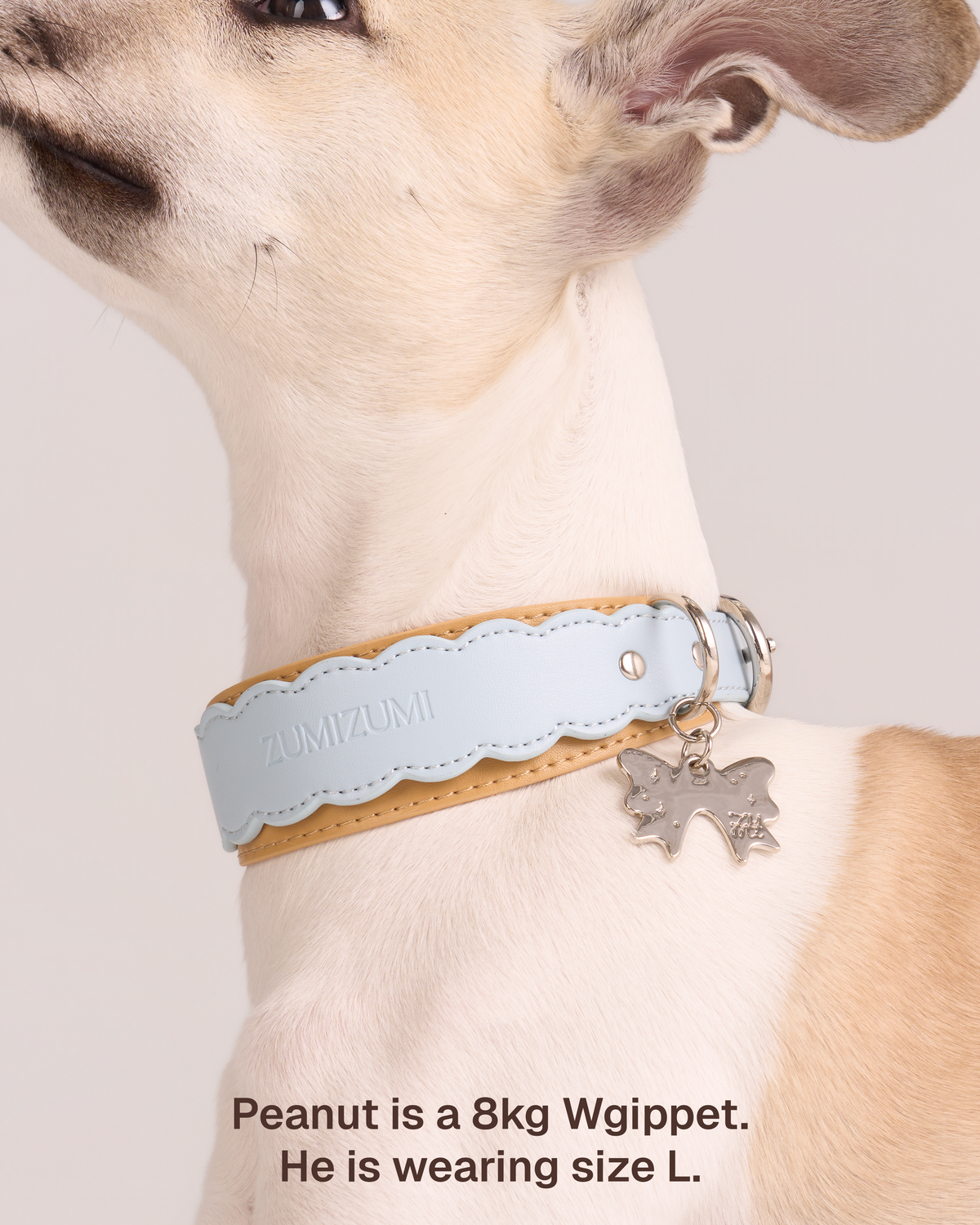 Mayfair Scalloped Leather Collar – Zumizumi