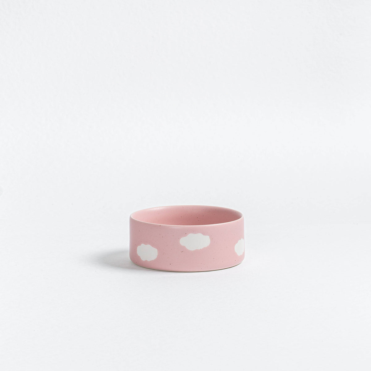 Set of 2 Pet Bowls Pink Cloud 14 cm – Egg Back Home