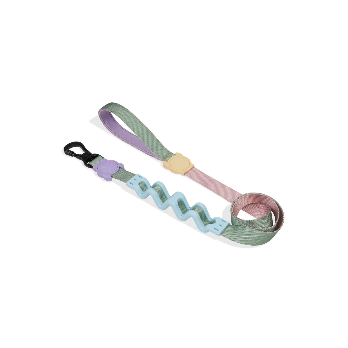 Shock-absorbing leash 2.0 Peach: S