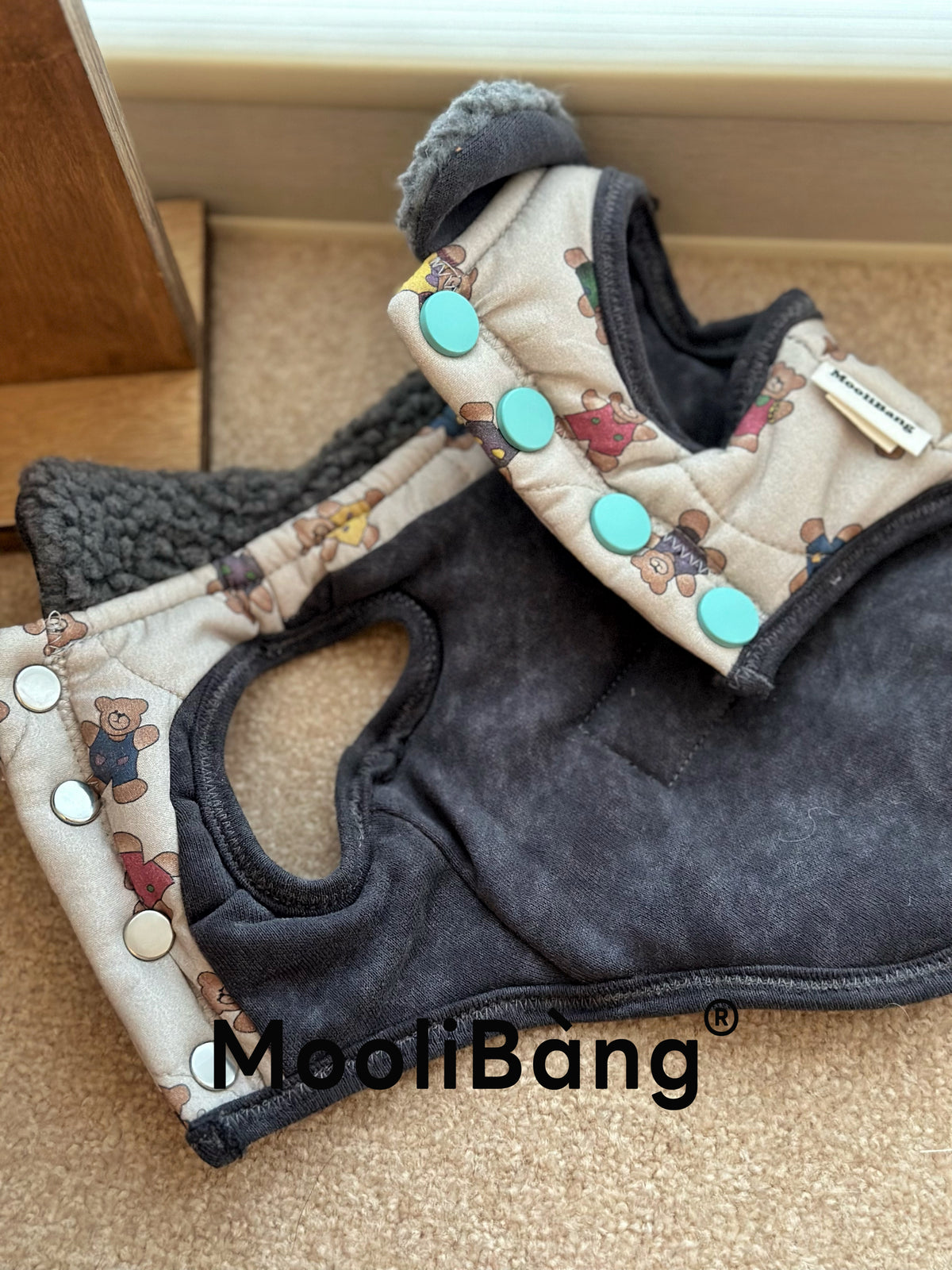 "Teddy Friends" Winter Dog Vest