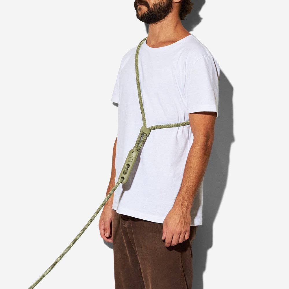 Guinzaglio Hands-Free Army Green – Zee.Dog