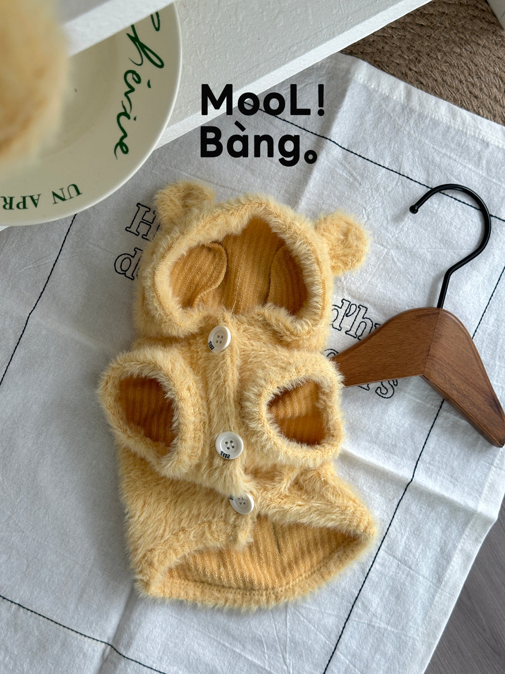Hunde-Hoodie „Honey Bear“
