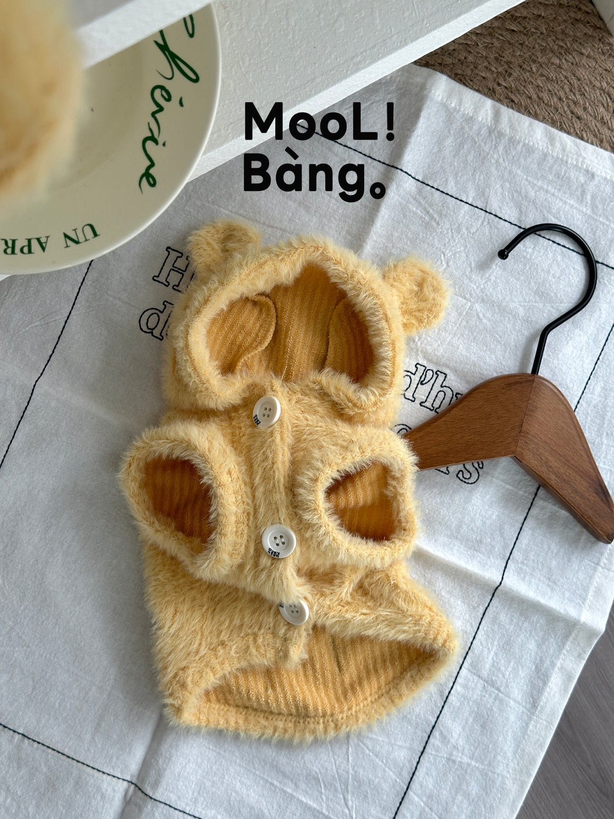 "Honey Bear" Dog Hoodie