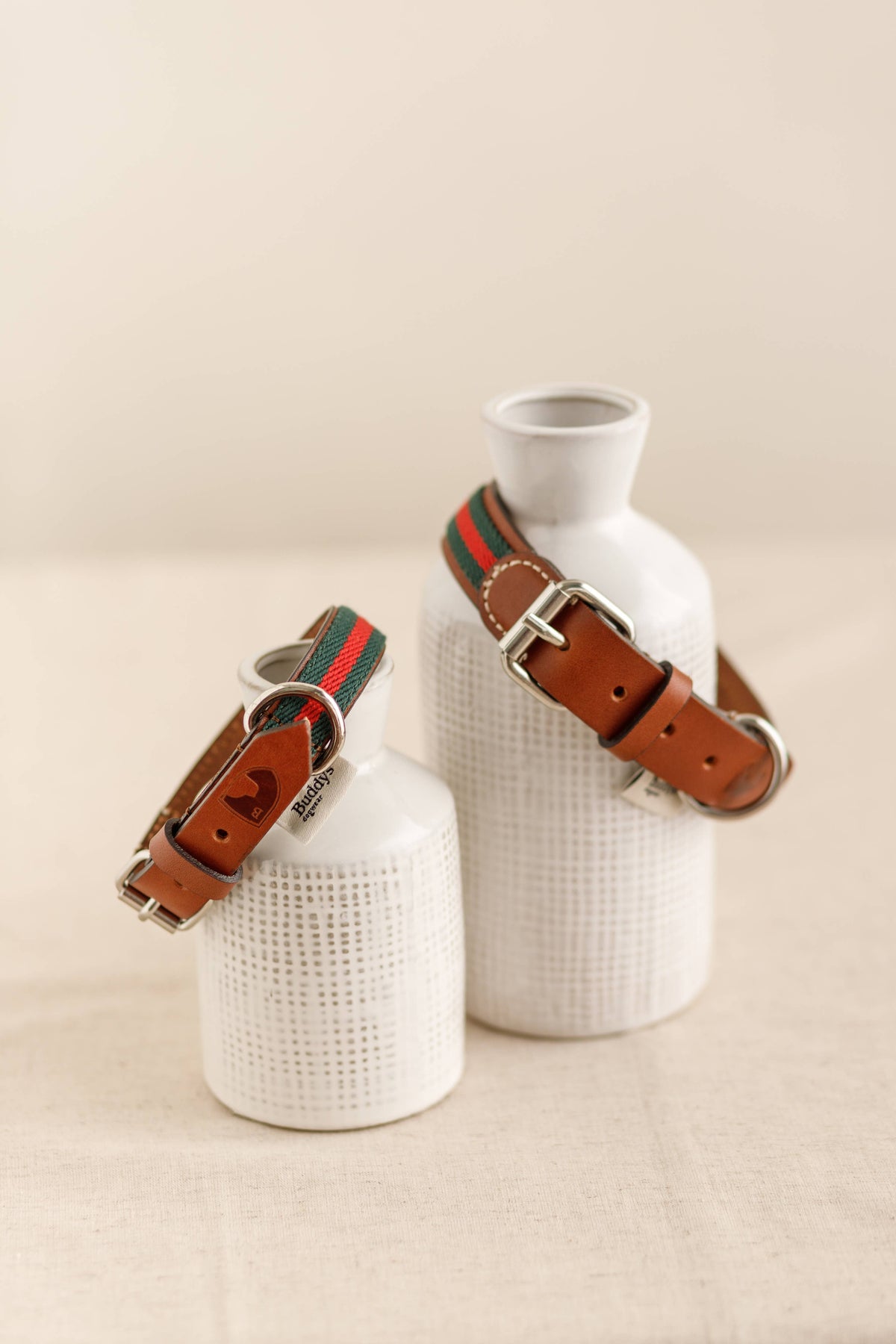 Collare Baseball Green – Buddys Dogwear