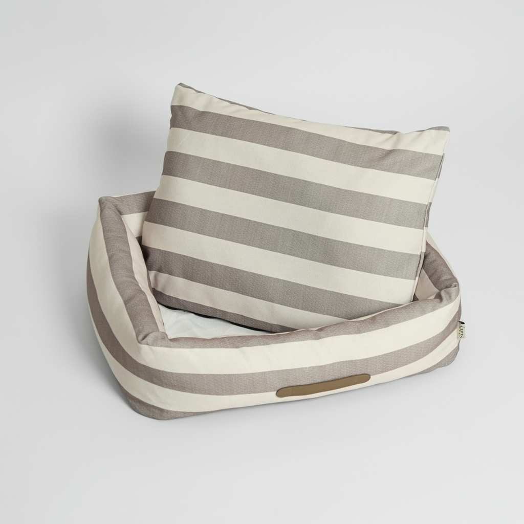 Hundebett Alba | Gestreift: Klein