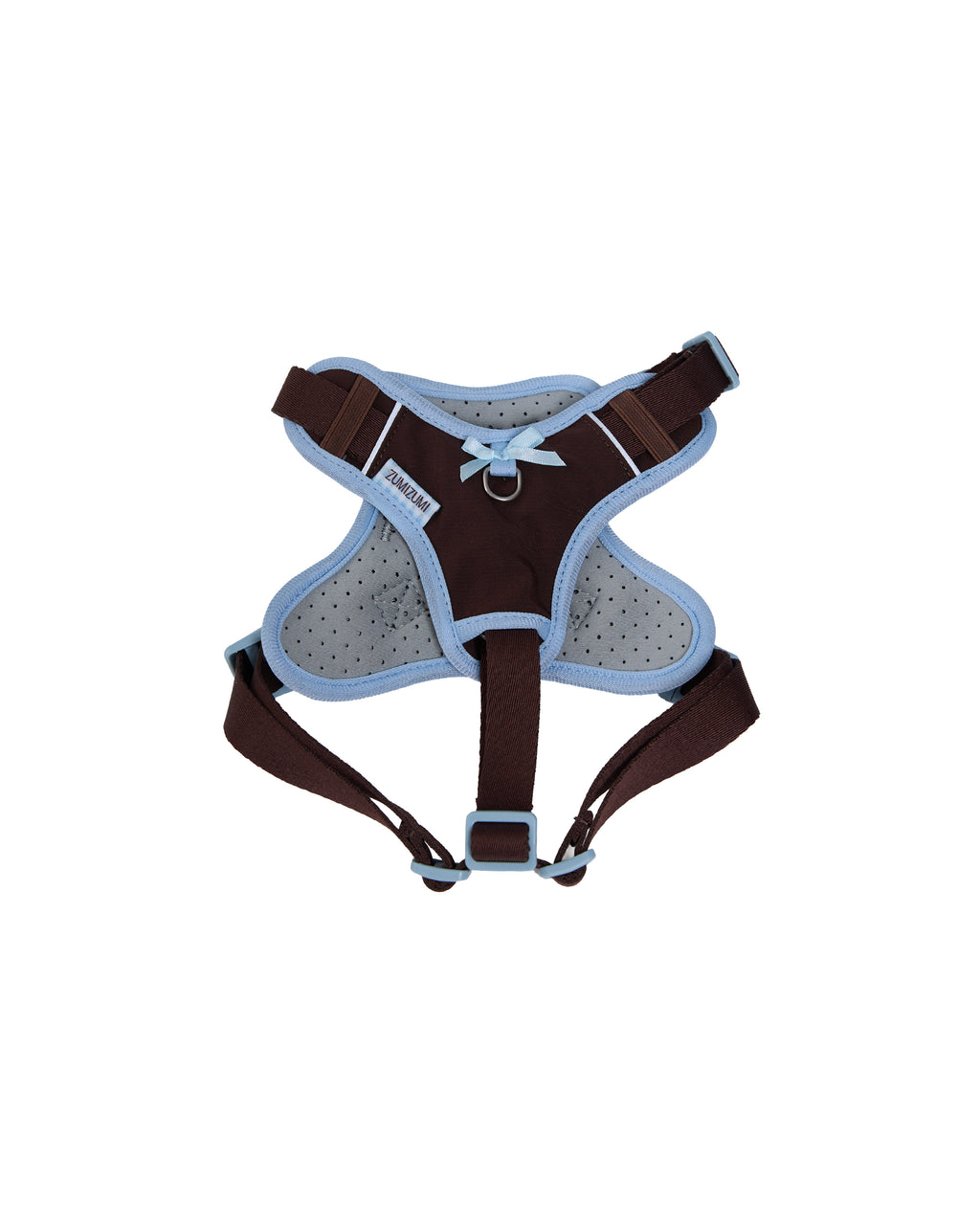 Step-In-Geschirr Chelsea Braun/Blau – Zumizumi