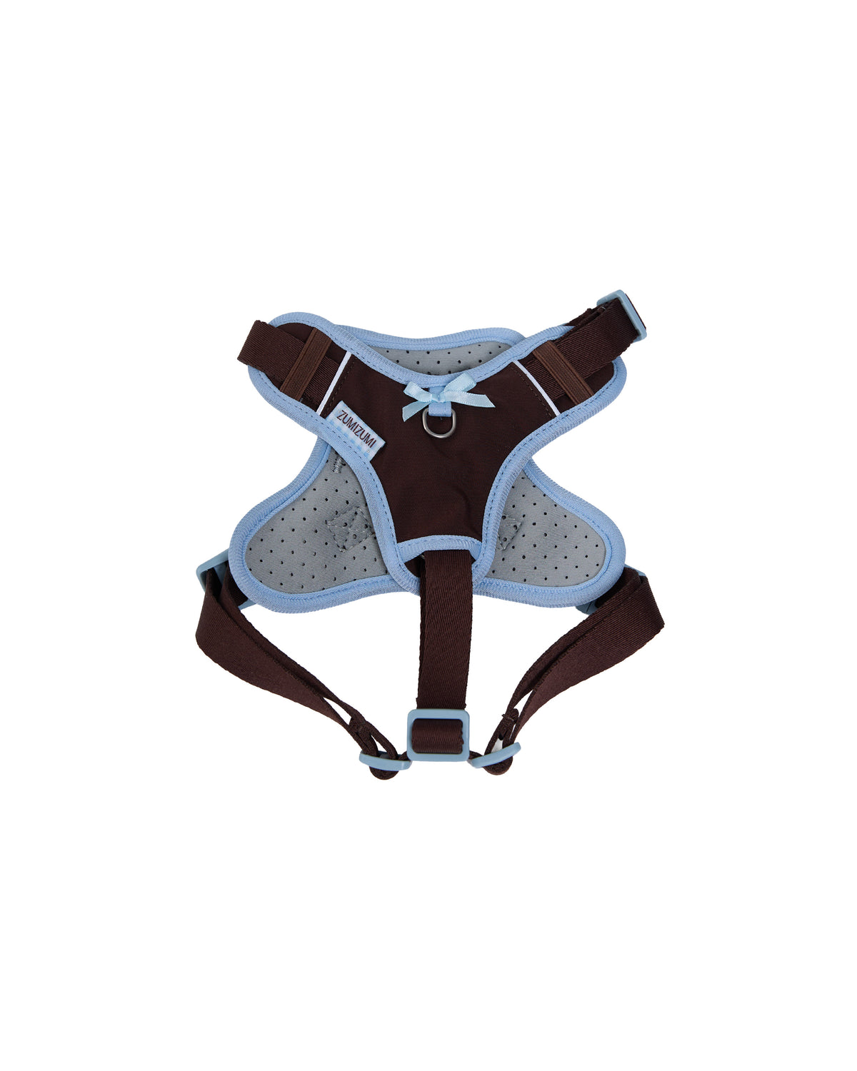 Chelsea Step-In Harness Brown/Blue – Zumizumi