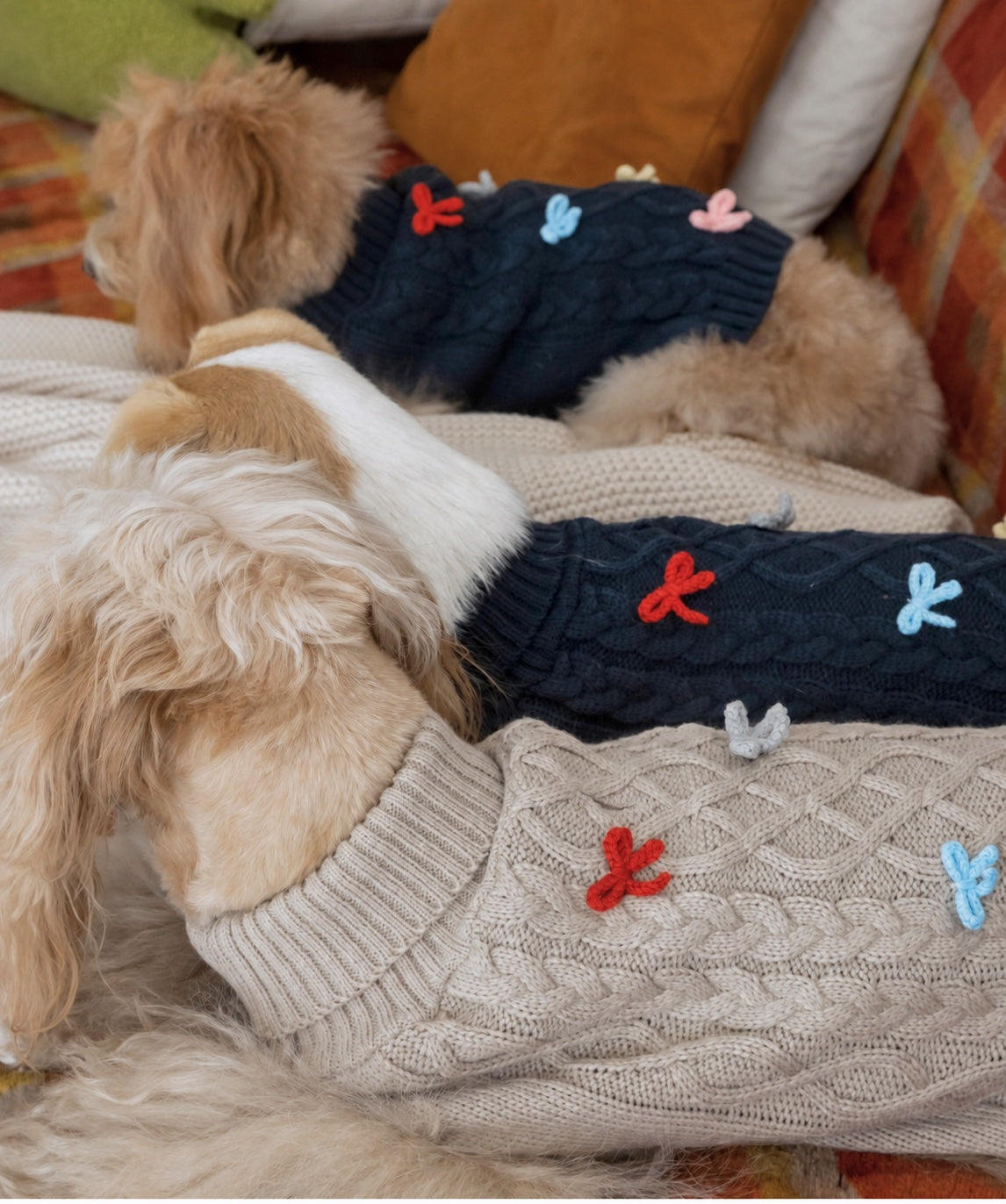 Hundepullover „Warm Bow“